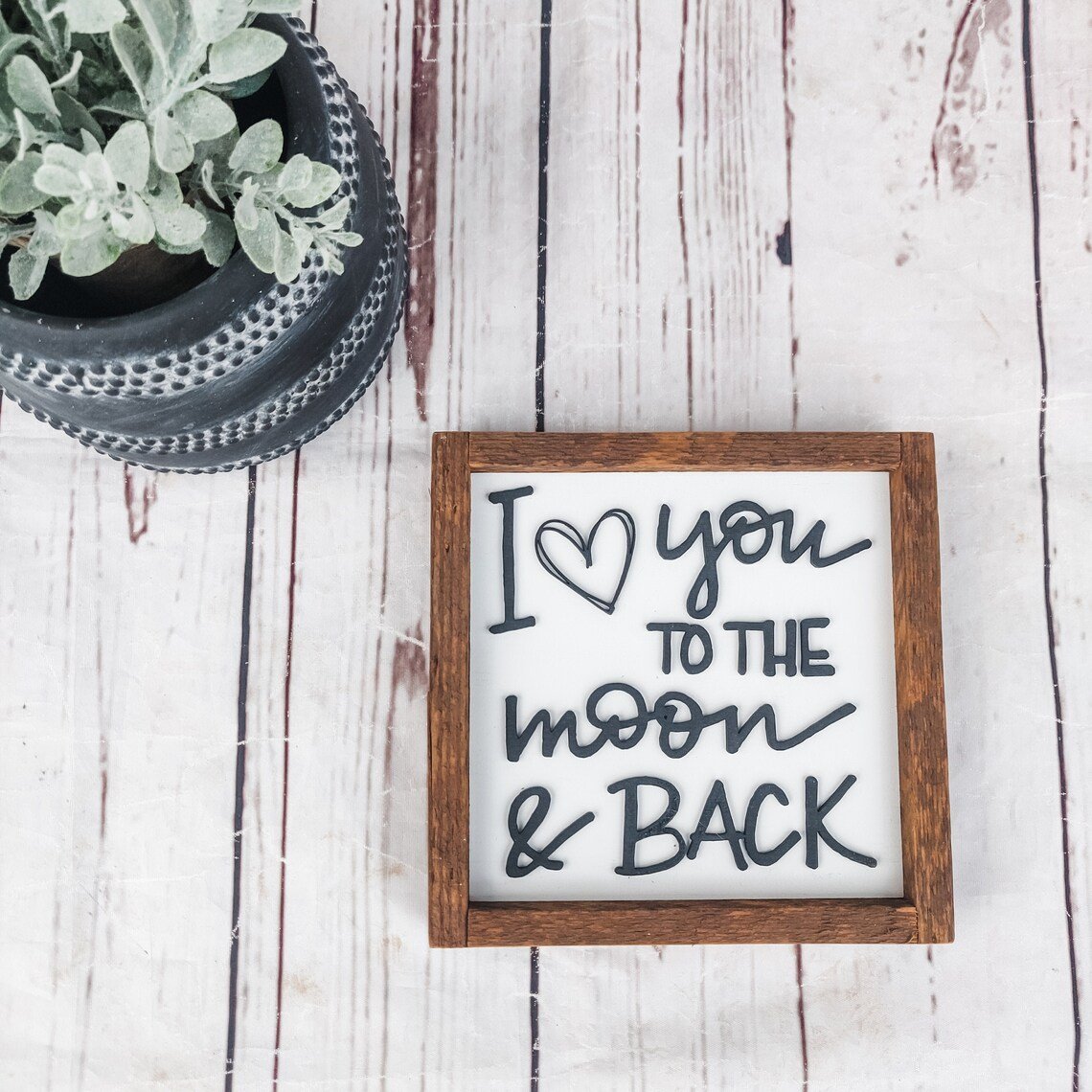 The Original I Love You Sign Language-Wooden Sign