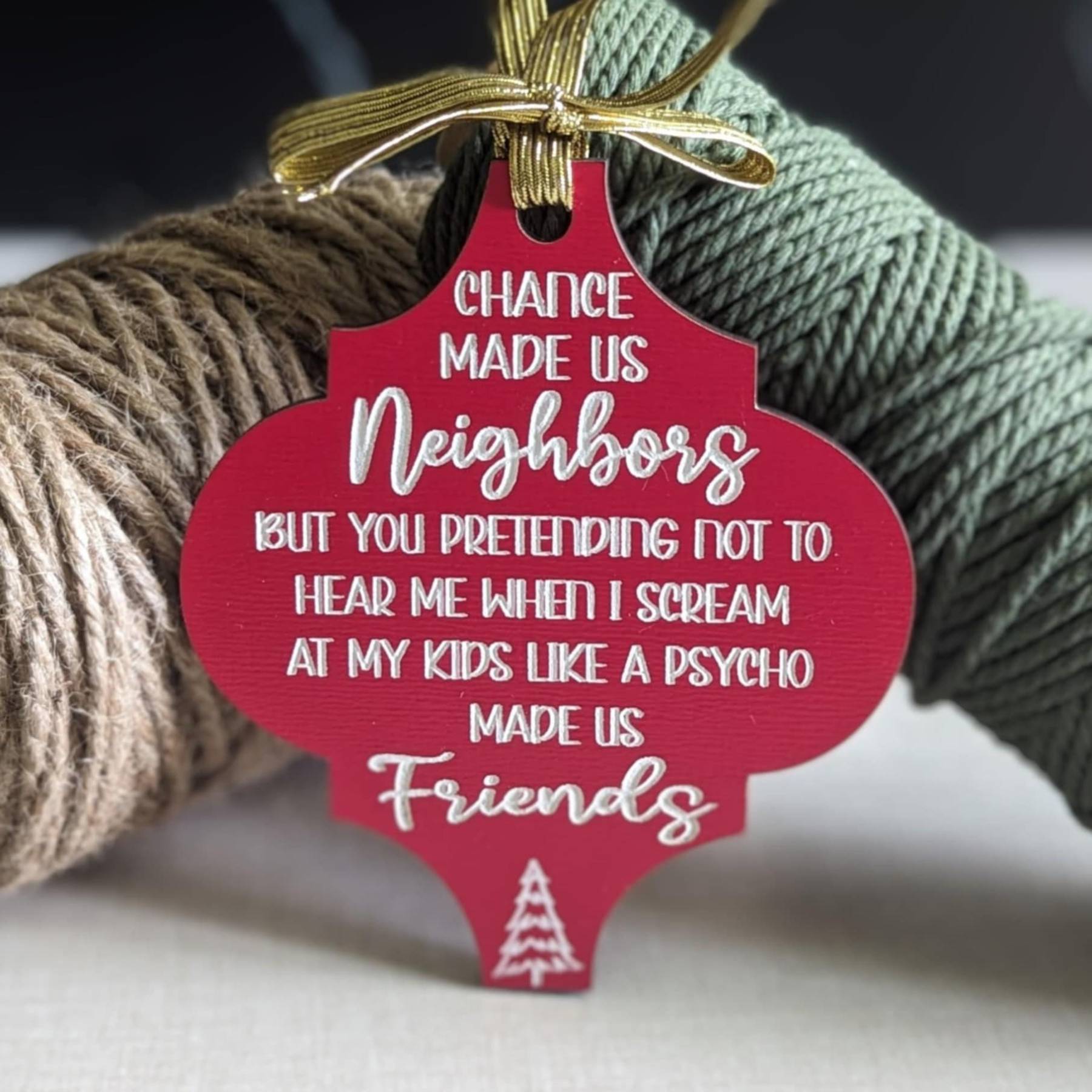 Funny Christmas Ornament Gift