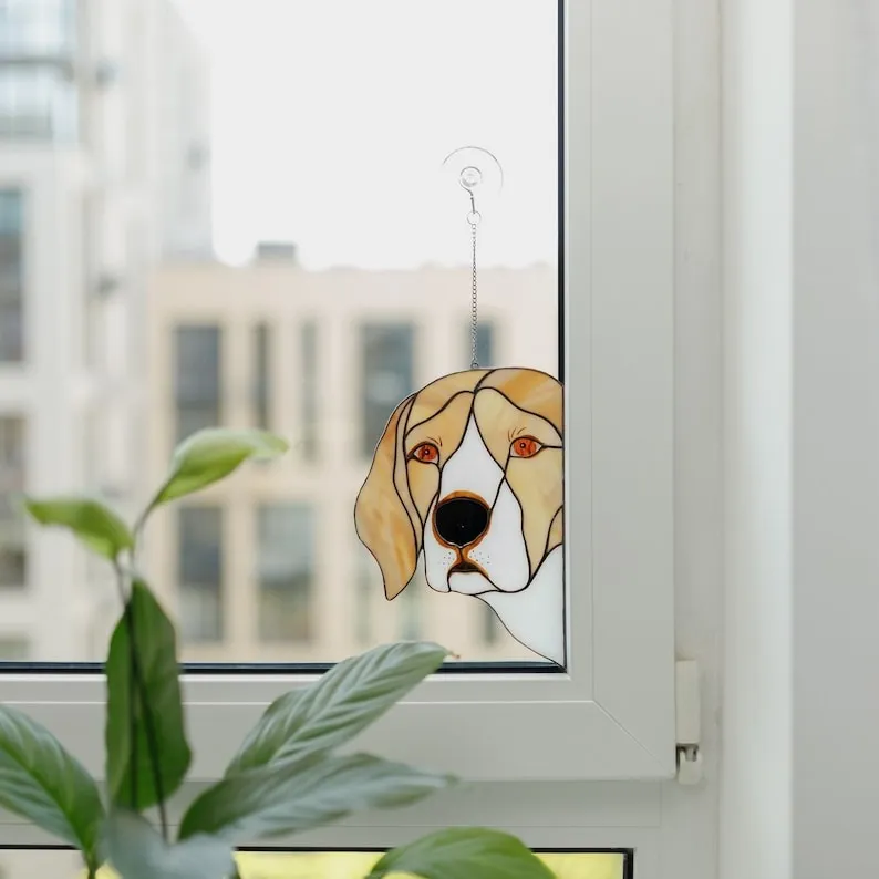 Funny Window Corner Decor - 🐶Peeping Dog
