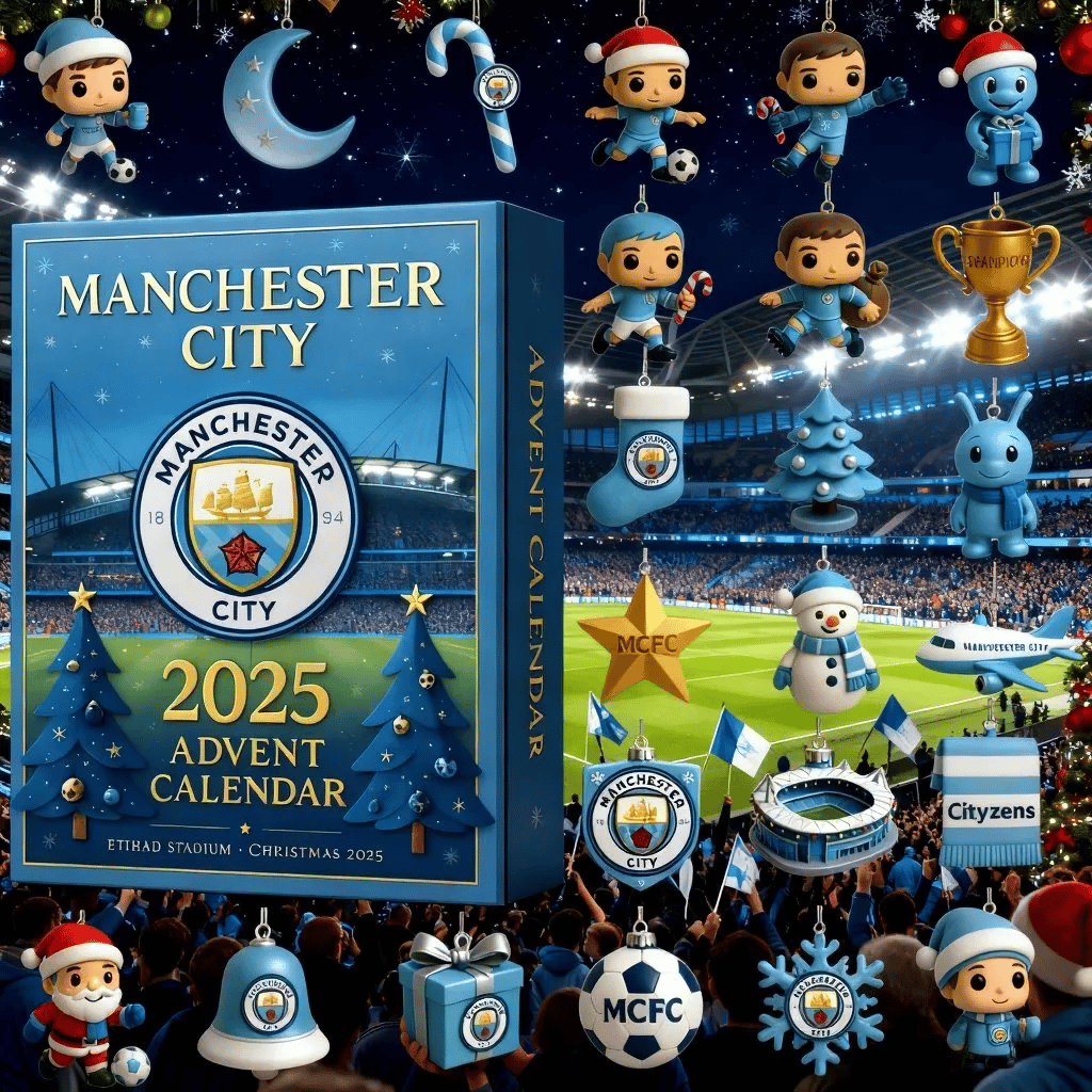 ⚽🎄 Manchester City 2025 Advent Calendar