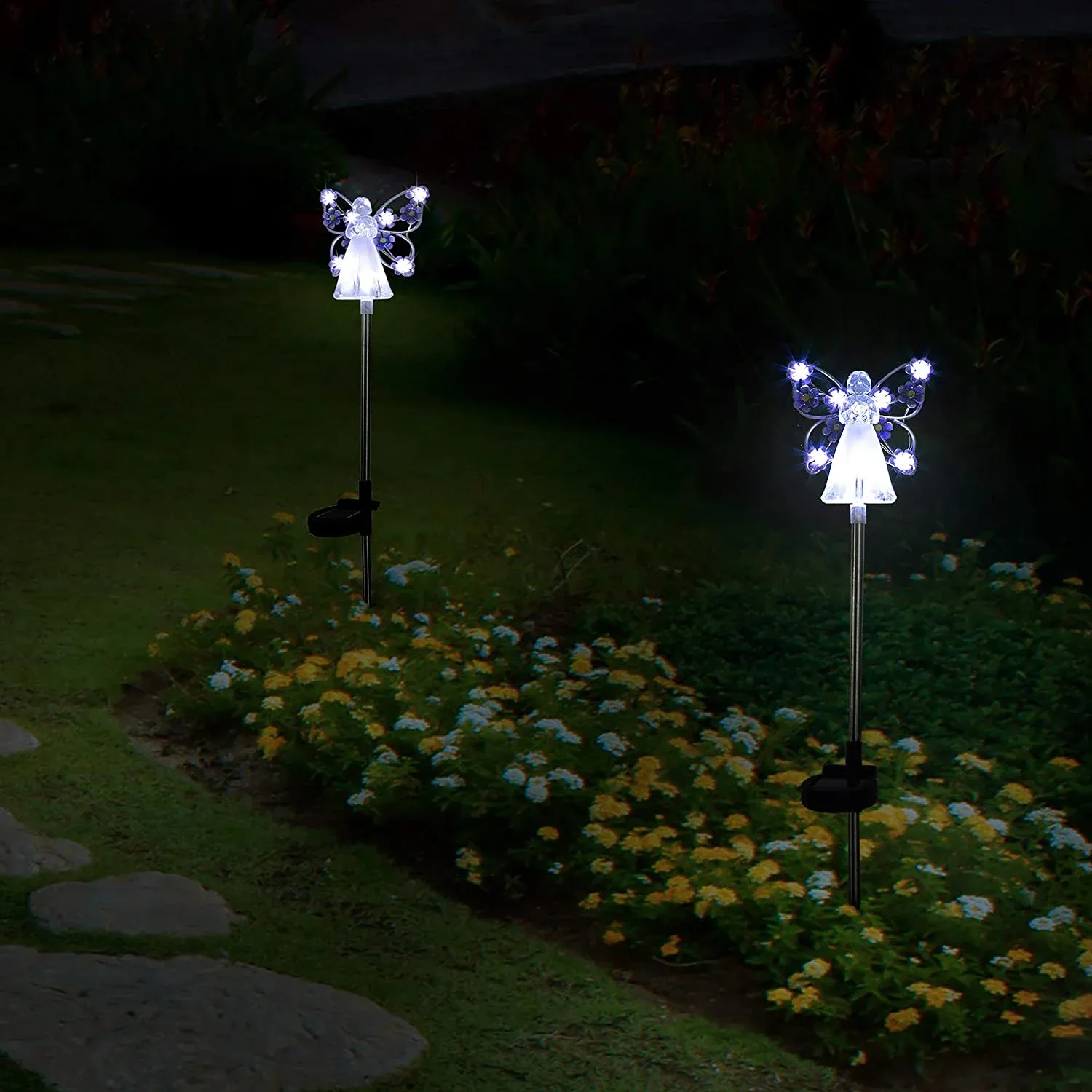 【LAST DAY -40% OFF】Waterproof Solar Angel lights👼