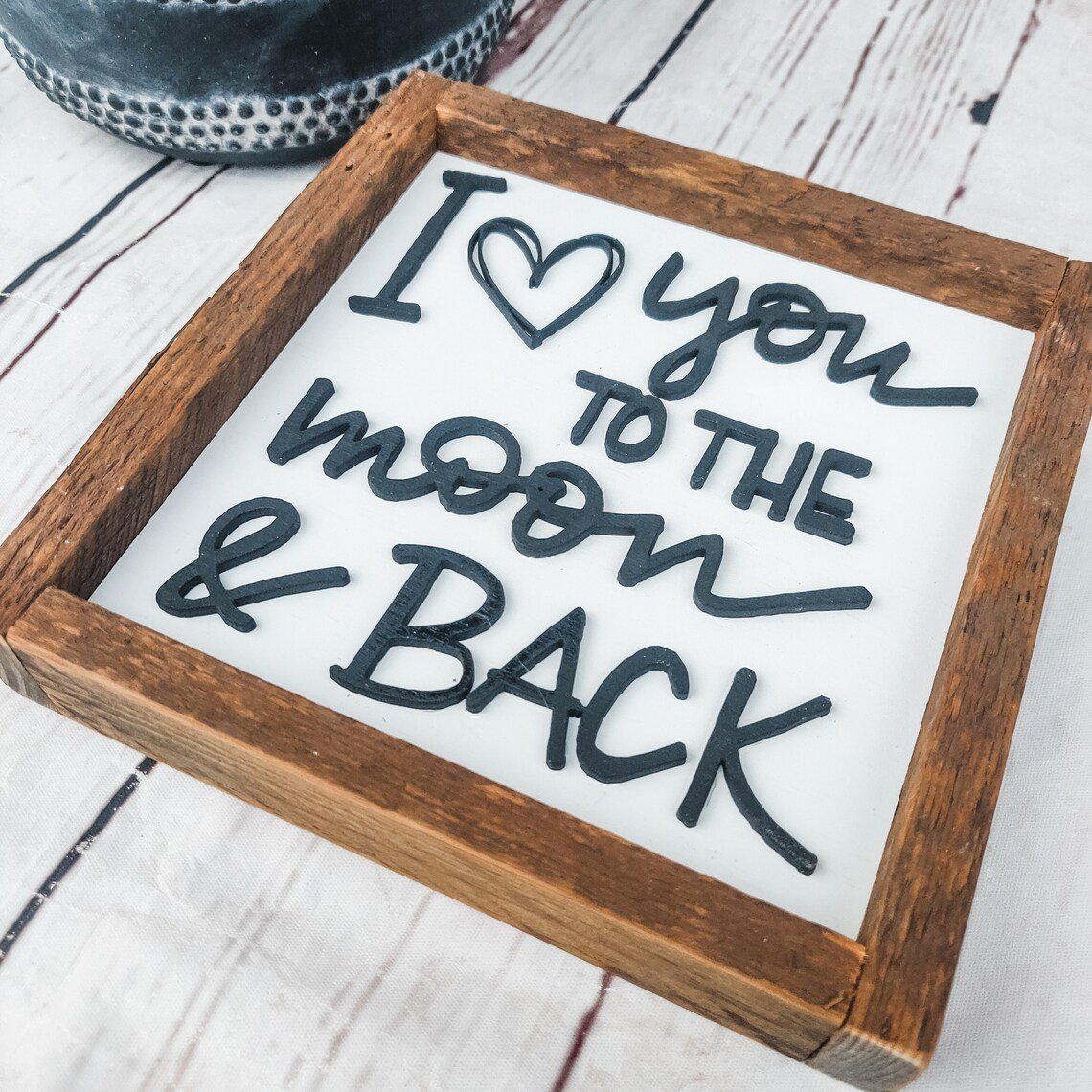 The Original I Love You Sign Language-Wooden Sign