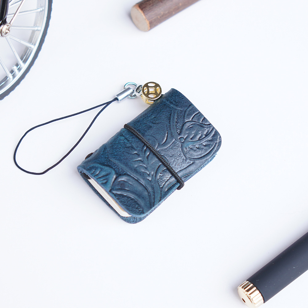 Mini Decorative Handwritten Leather Vintage Pocket Diary