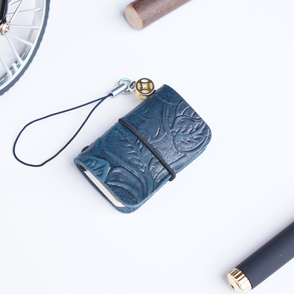 Mini Decorative Handwritten Leather Vintage Pocket Diary