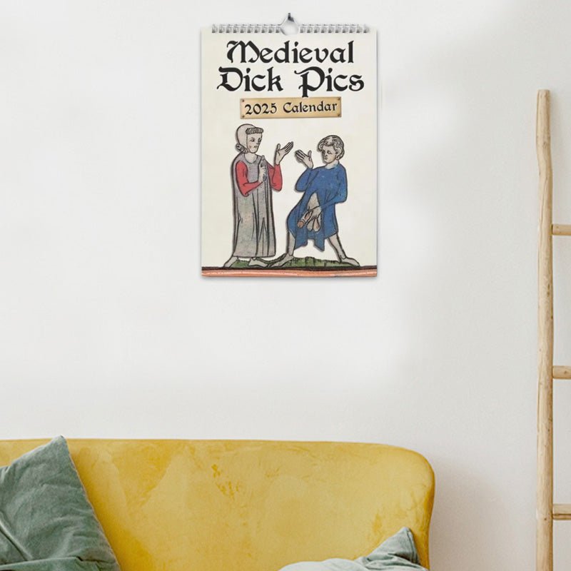 📅 Medieval Humor 2025 Wall Calendar