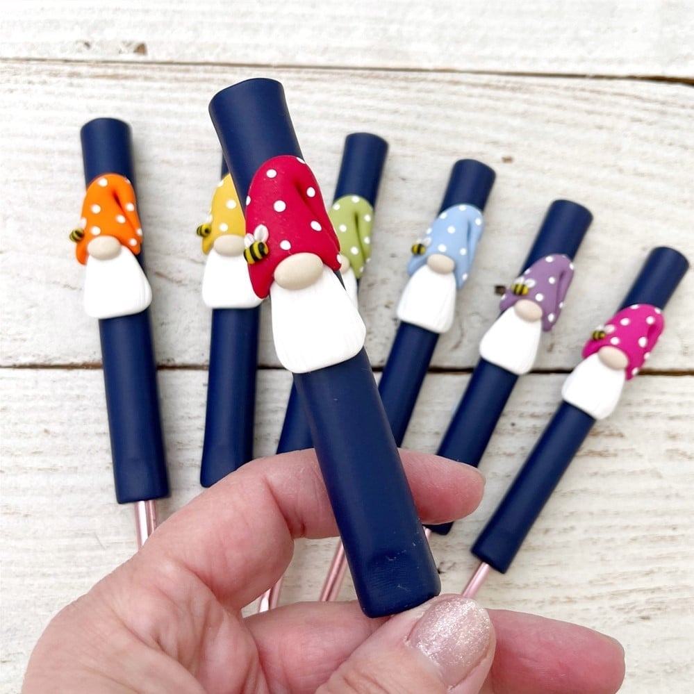 Rainbow Yarn Ball Crochet Hook