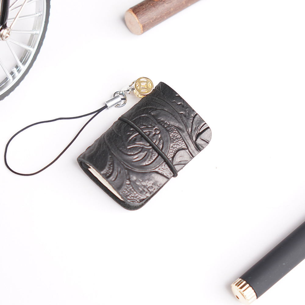 Mini Decorative Handwritten Leather Vintage Pocket Diary