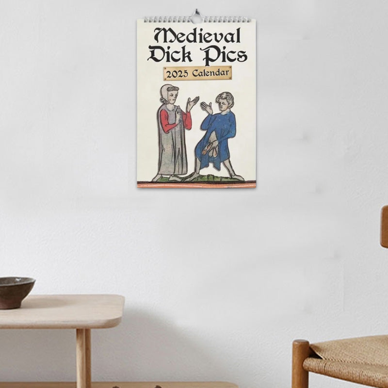 📅 Medieval Humor 2025 Wall Calendar