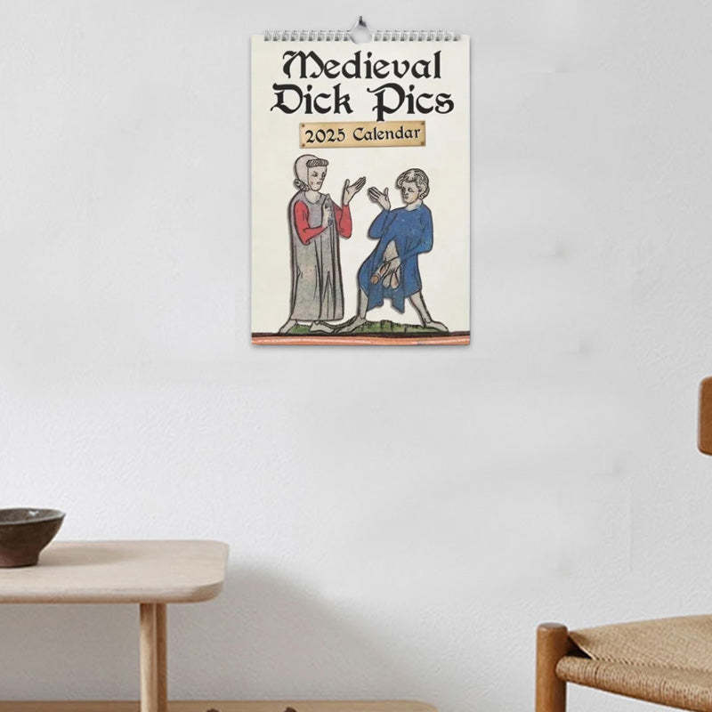 📅 Medieval Humor 2025 Wall Calendar