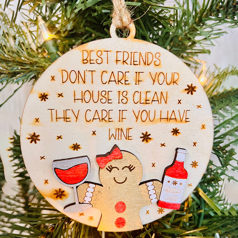 Handmade Wooden Christmas Decorations