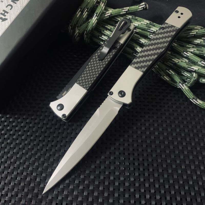 🔥BM 4170BK High Hardness Outdoor Portable Multifunctional Folding Knife