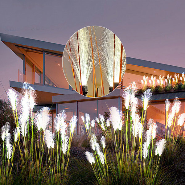 WATERPROOF SOLAR GARDEN REED LAMP