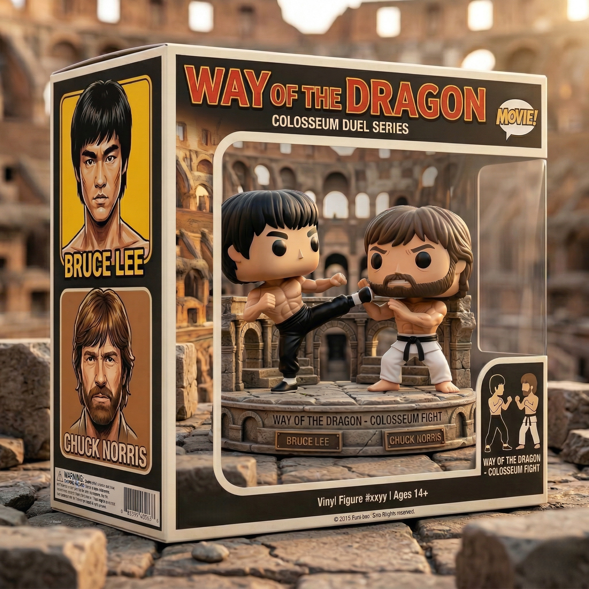 In Memory of Legend Chuck Norris: The Way of the Dragon Pop!