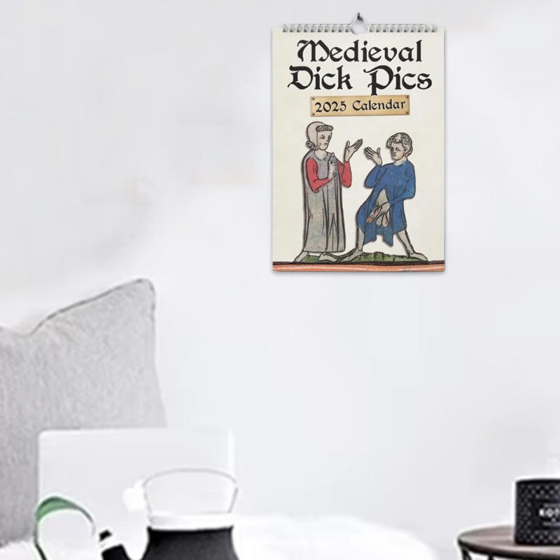 📅 Medieval Humor 2025 Wall Calendar