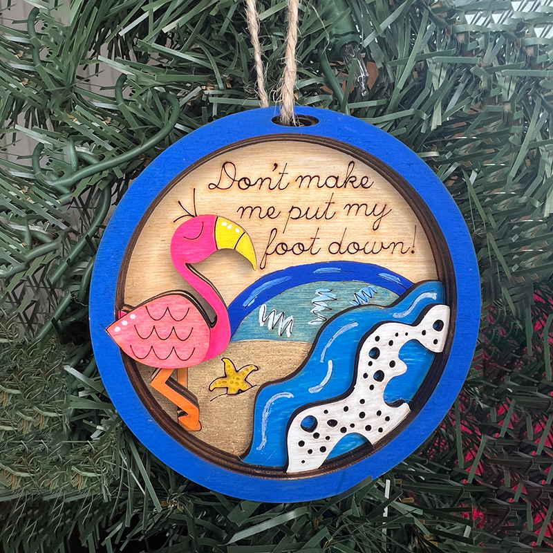 Handmade Wooden Christmas Decorations