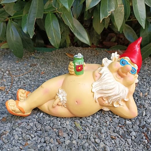 ✨Hot Sale 50% Off-Naughty Garden Gnome Funny Statue