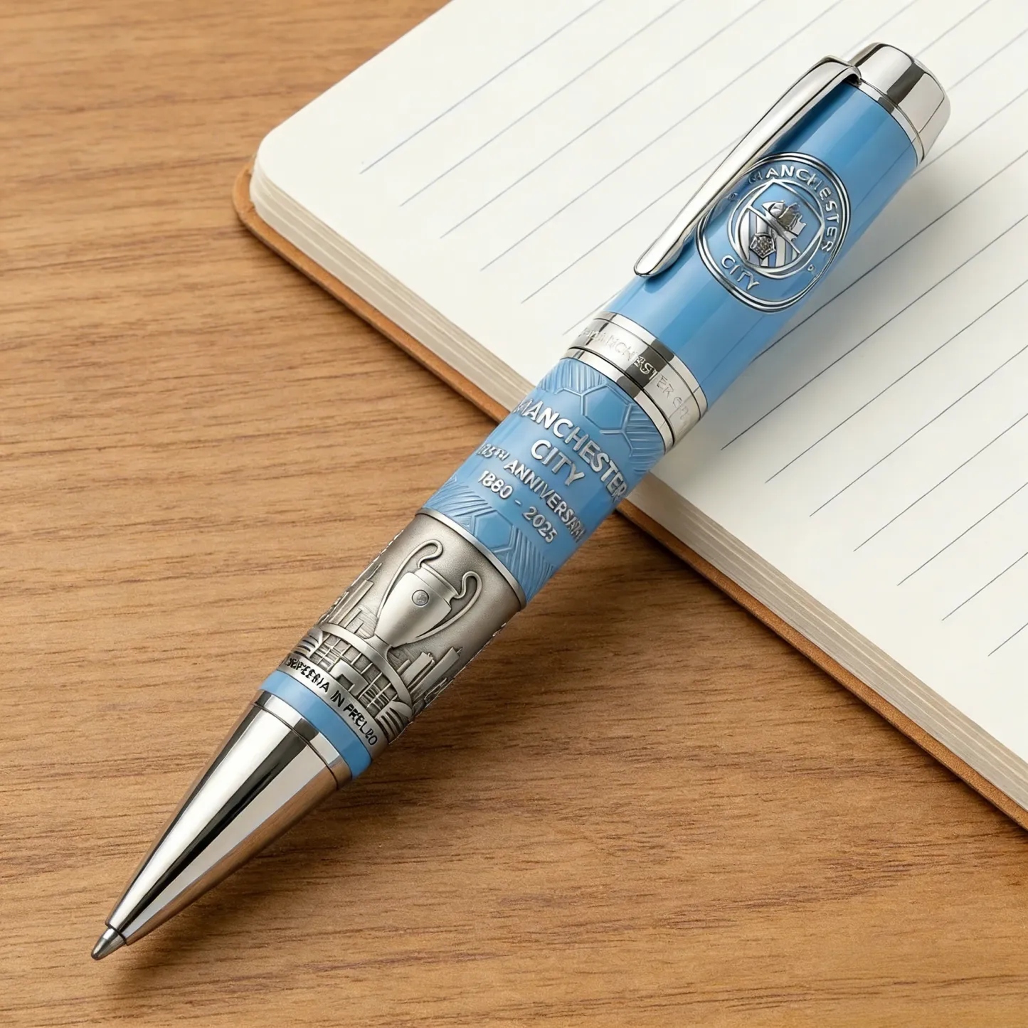 Manchester City 145th Anniversary Commemorative Pen (1880–2025)