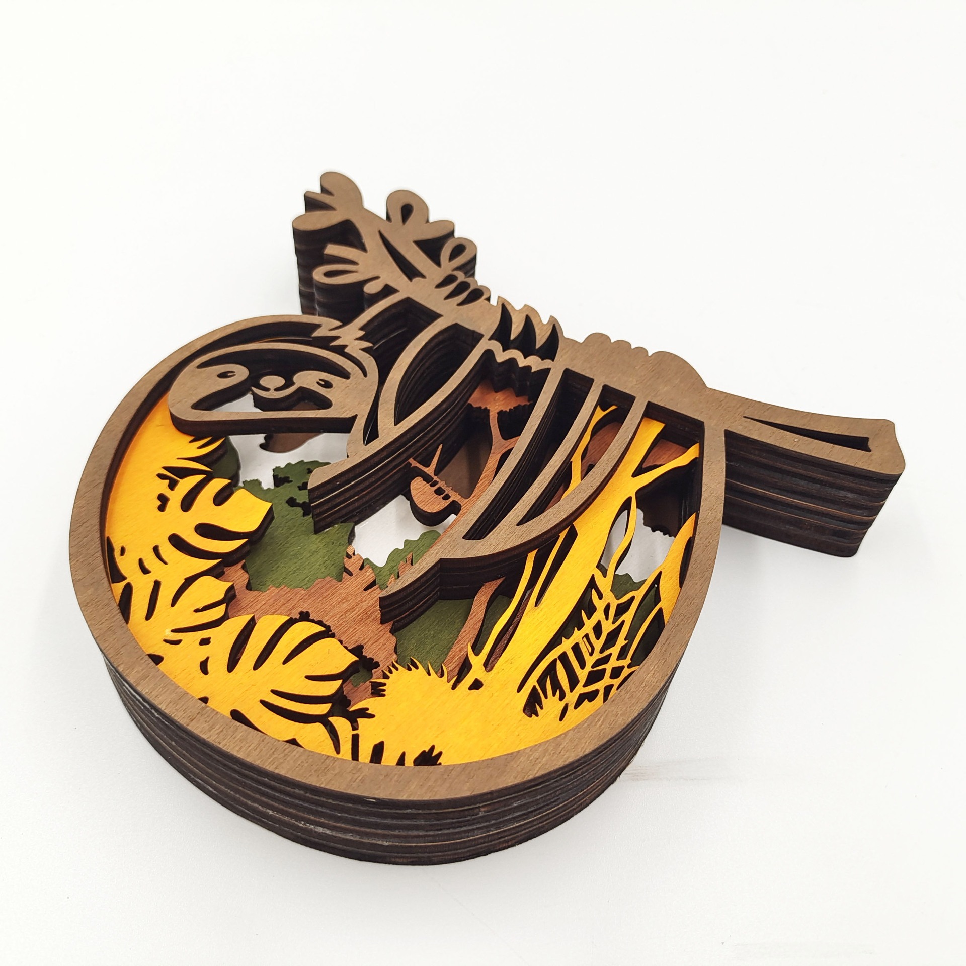 New Arrivals✨- New Hollow Out Butterfly Creative Animal Home Lamp Decorative Wood Ornaments