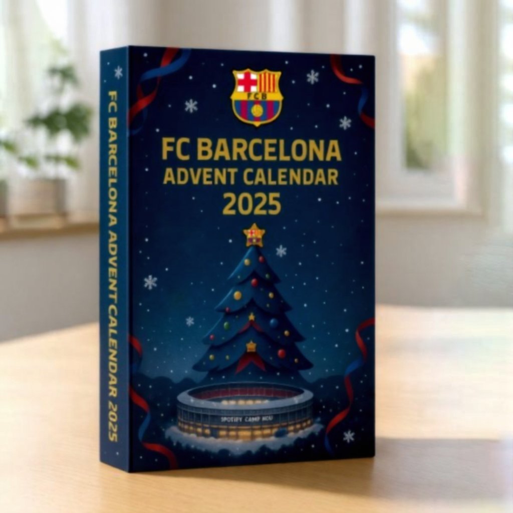 ⚽2025 FC Barcelona Advent Calendar