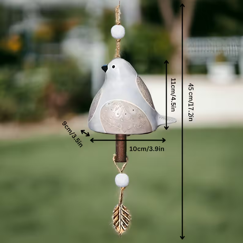 🎁Best Selling Gifts🎁Hand Painted Bird Windchime Gift