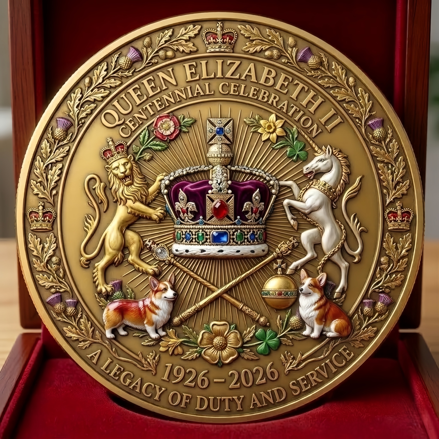 🎉Last Day 49% OFF -Queen Elizabeth II 100th Anniversary Commemorative Coin（1926-2026）