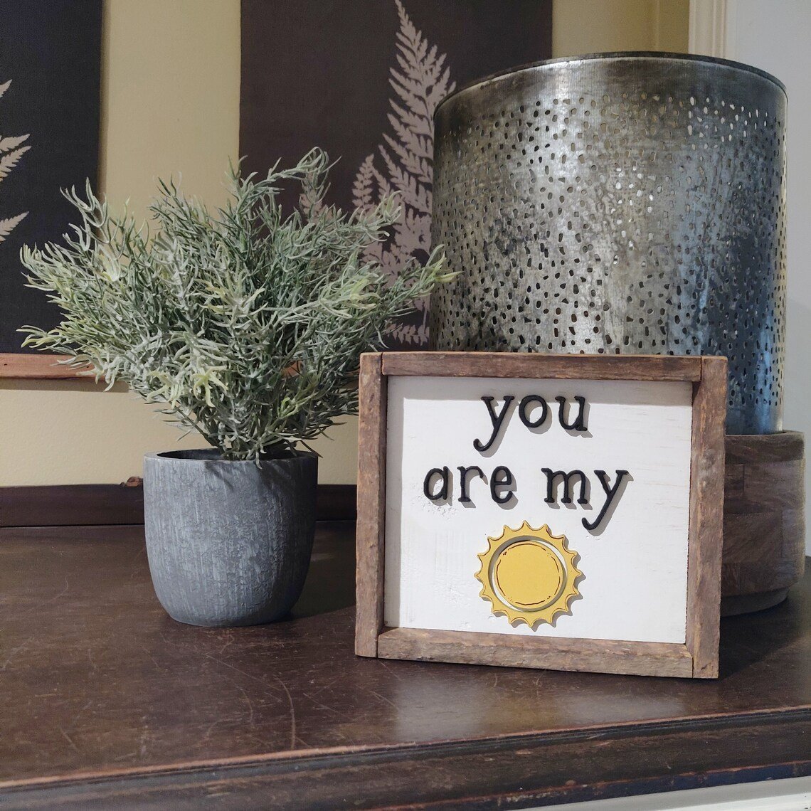 The Original I Love You Sign Language-Wooden Sign