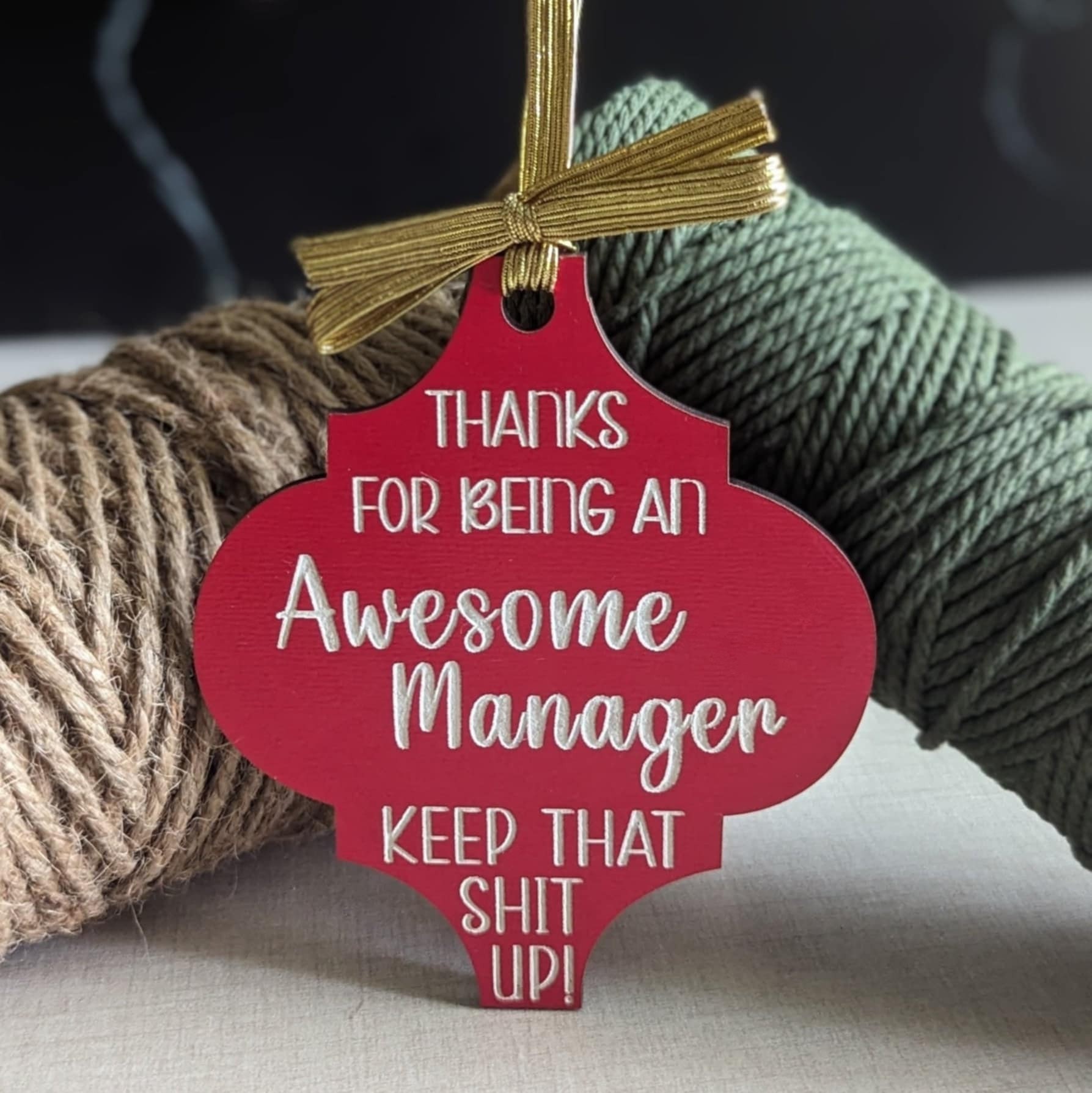 Funny Christmas Ornament Gift