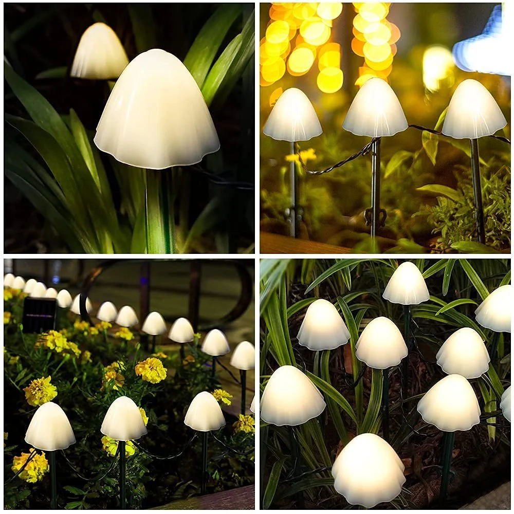 🍄Mushroom Solar Lights Solar Pathway Lights