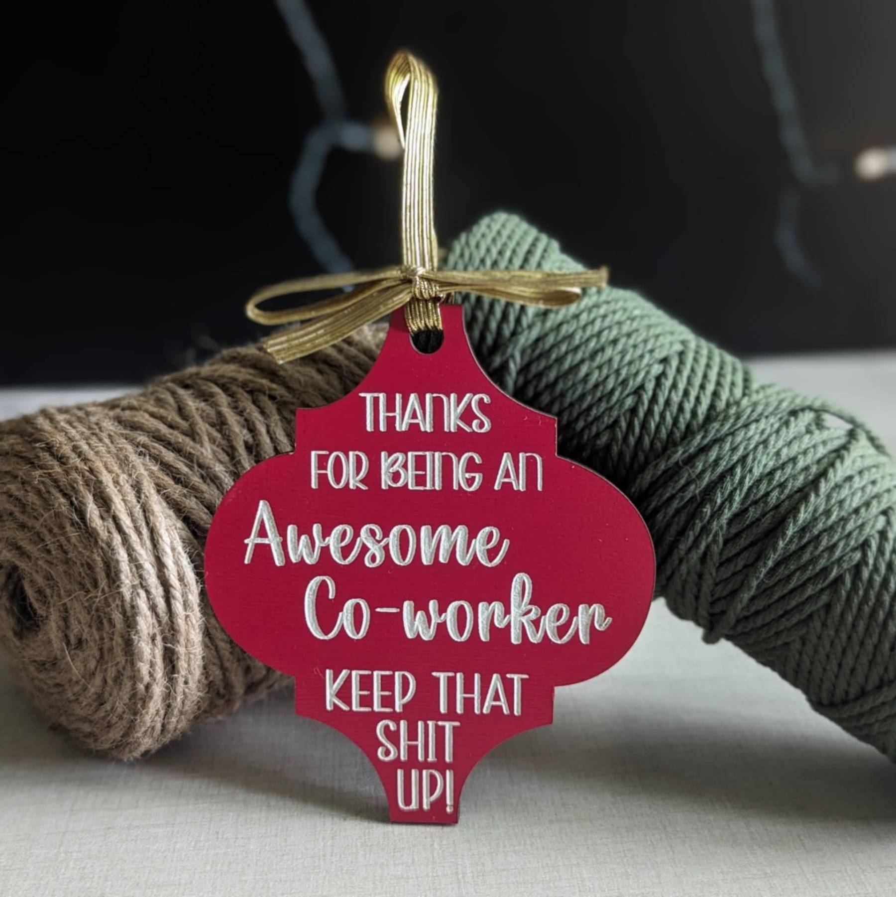 Funny Christmas Ornament Gift