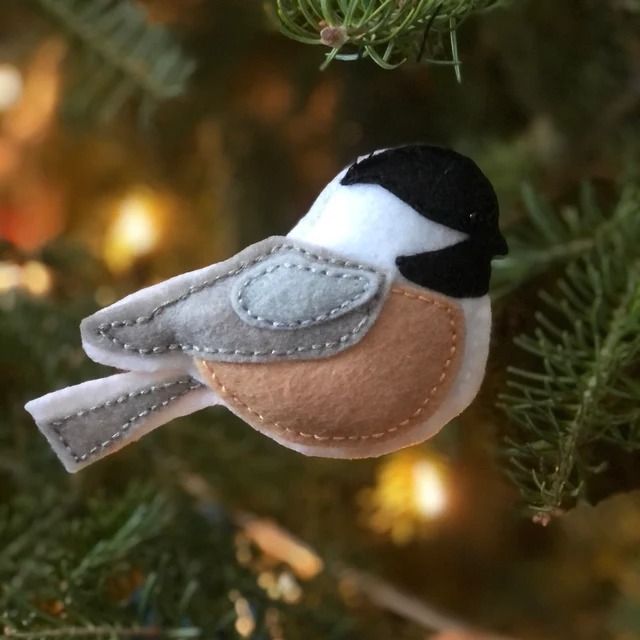 Felt Bird Ornament
