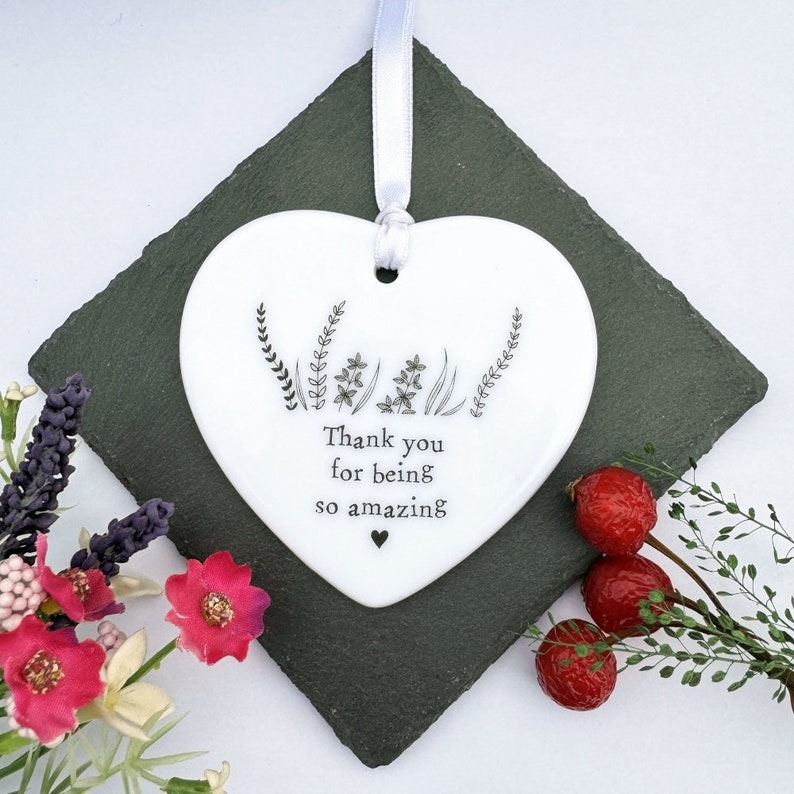 Gifts For Best Friends .Personalised Hanging Porcelain Friendship Sign