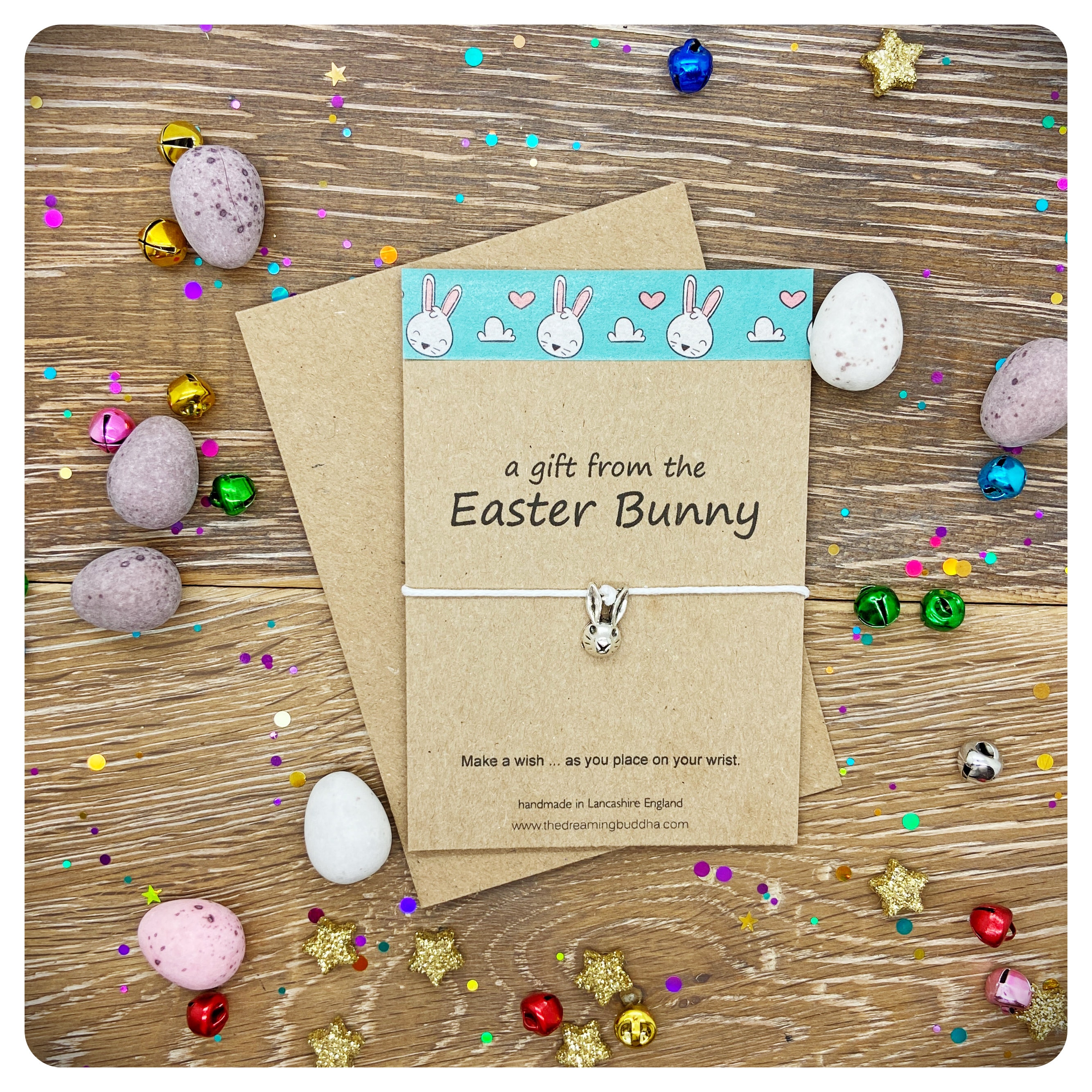 Easter Bunny Wish Bracelet Gift