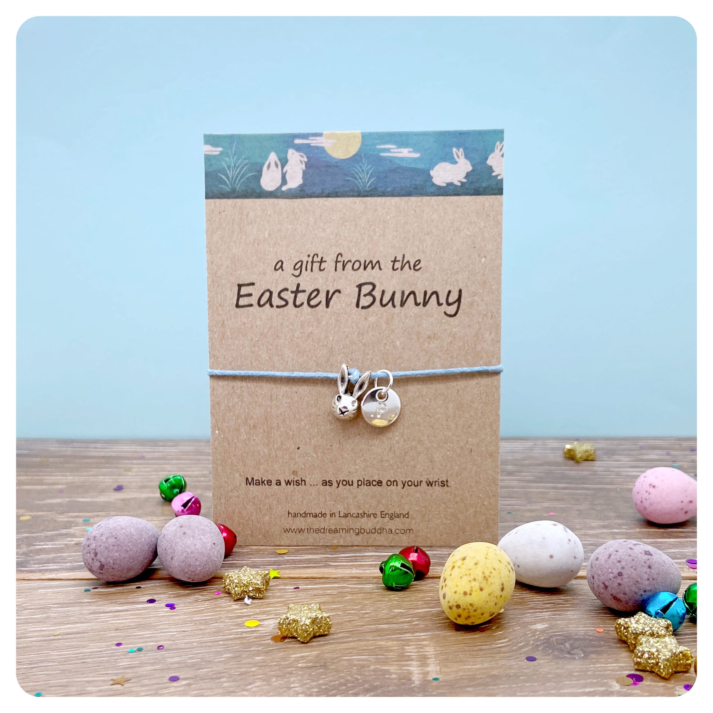 Easter Bunny Wish Bracelet Gift