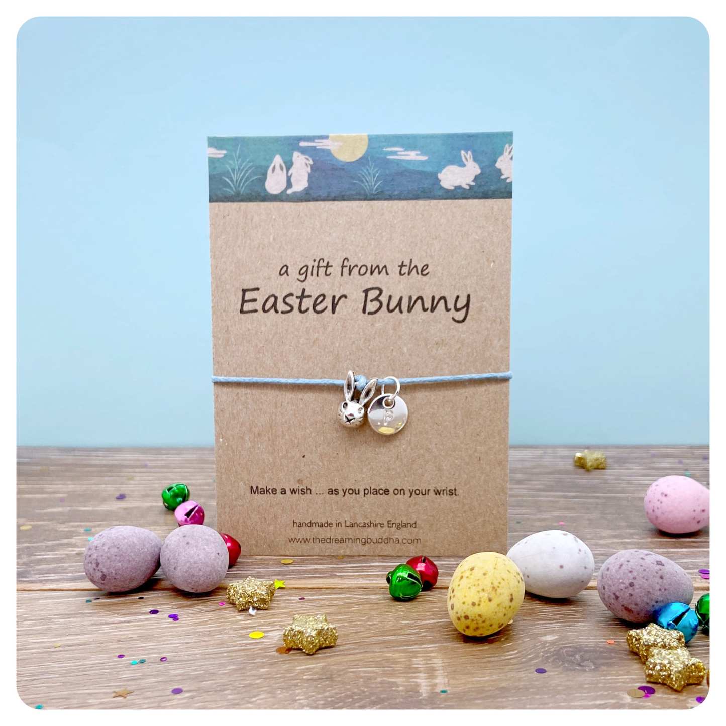 Easter Bunny Wish Bracelet Gift