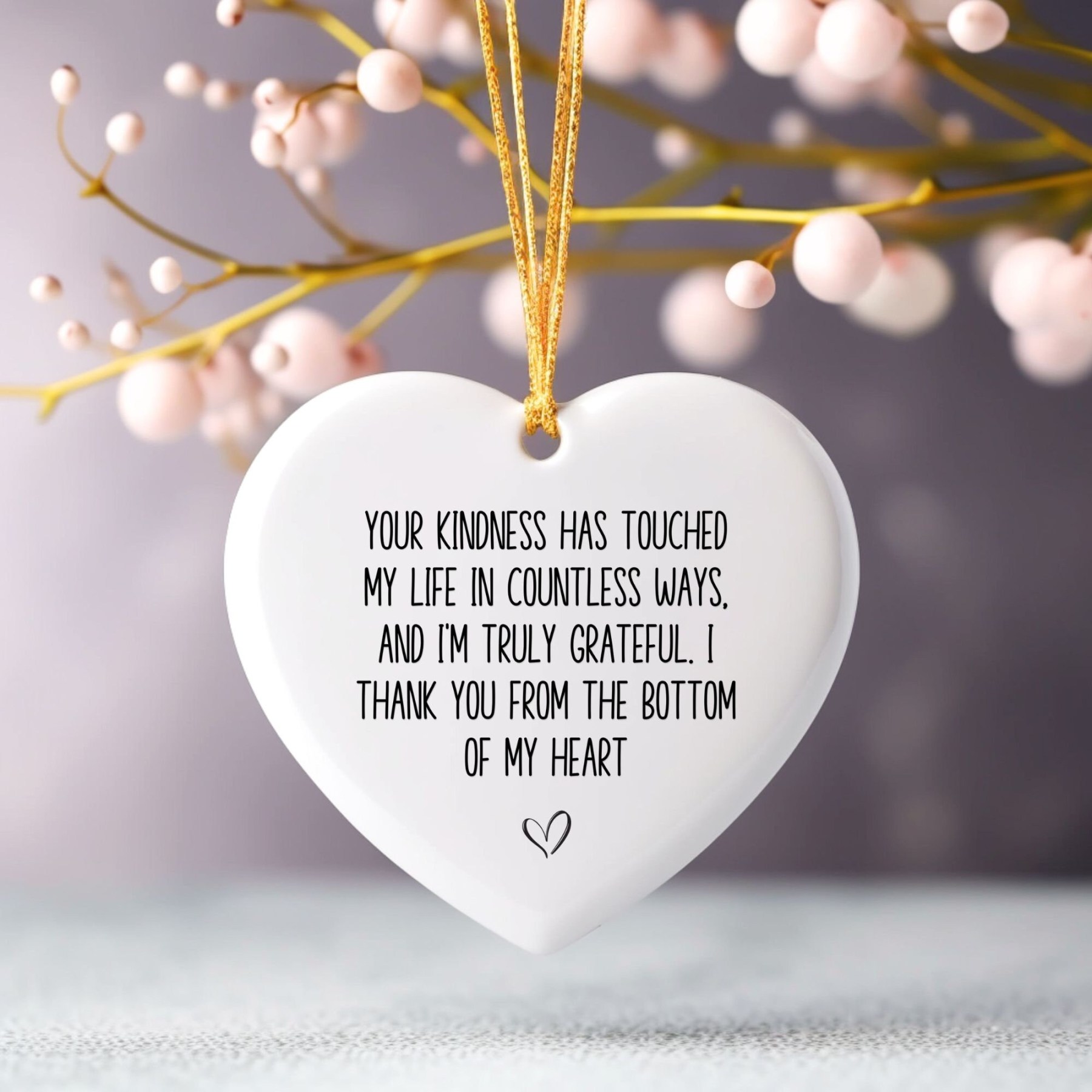 Friendship Gift，Thank You For Your Unwavering Friendship