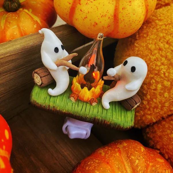 2024 Ghost Campfire Flickering Nightlight✨🔥👻