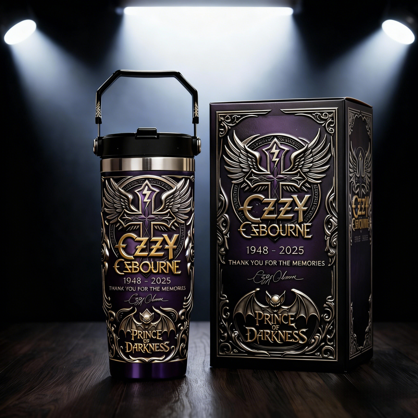 Prince of Darkness Memorial Stanley Tumbler