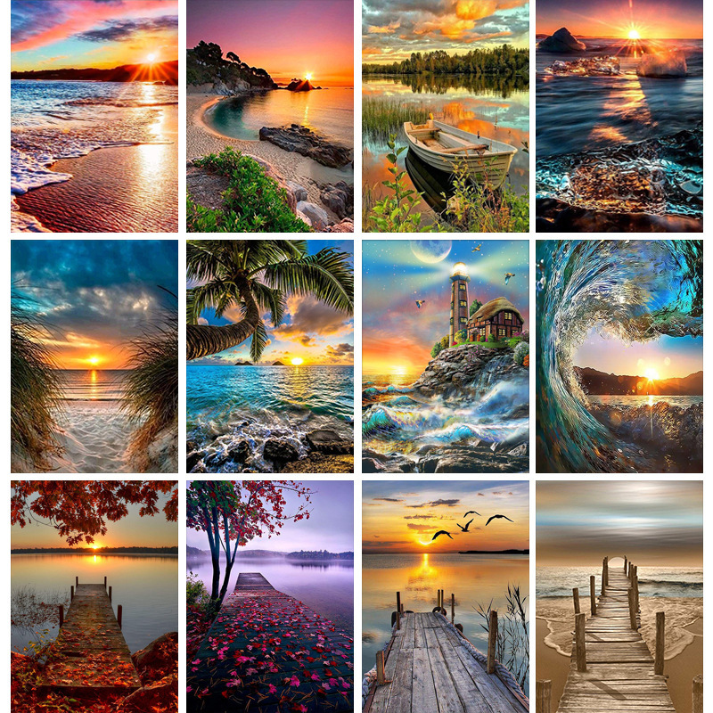 🎄Christmas Promotion🎄Digital Oil Painting Living Room Decoration