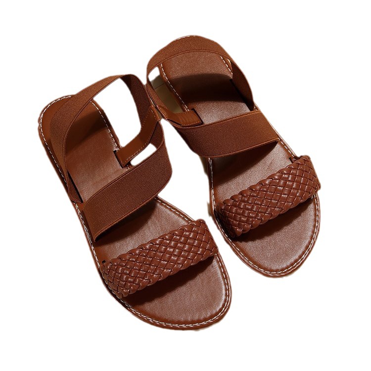 2023 sommer nye flate sandaler i plussstørrelse