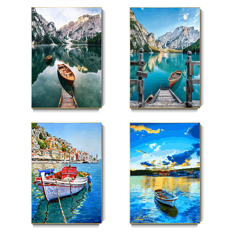 🎄Christmas Promotion🎄Digital Oil Painting Living Room Decoration