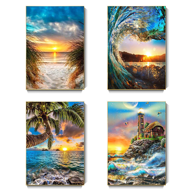 🎄Christmas Promotion🎄Digital Oil Painting Living Room Decoration