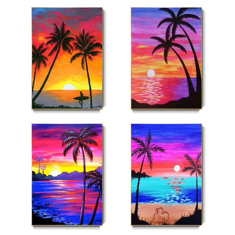 🎄Christmas Promotion🎄Digital Oil Painting Living Room Decoration