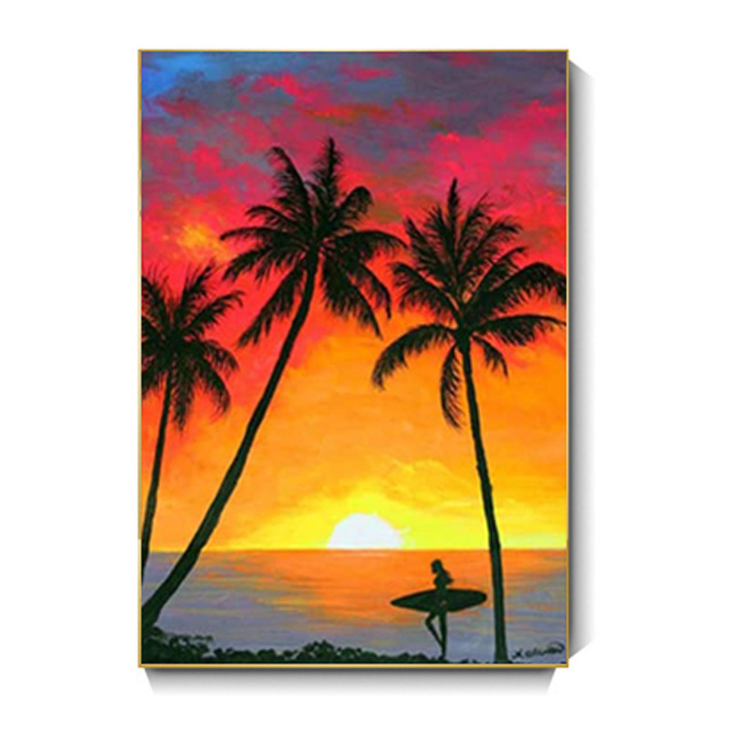 🎄Christmas Promotion🎄Digital Oil Painting Living Room Decoration