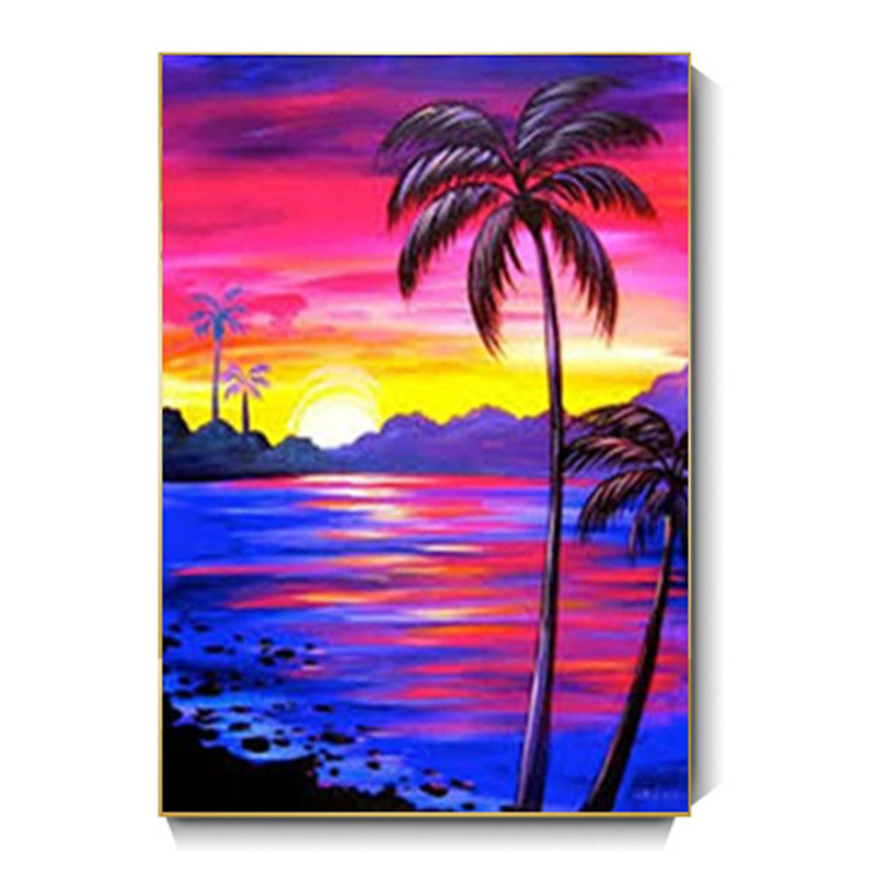 🎄Christmas Promotion🎄Digital Oil Painting Living Room Decoration