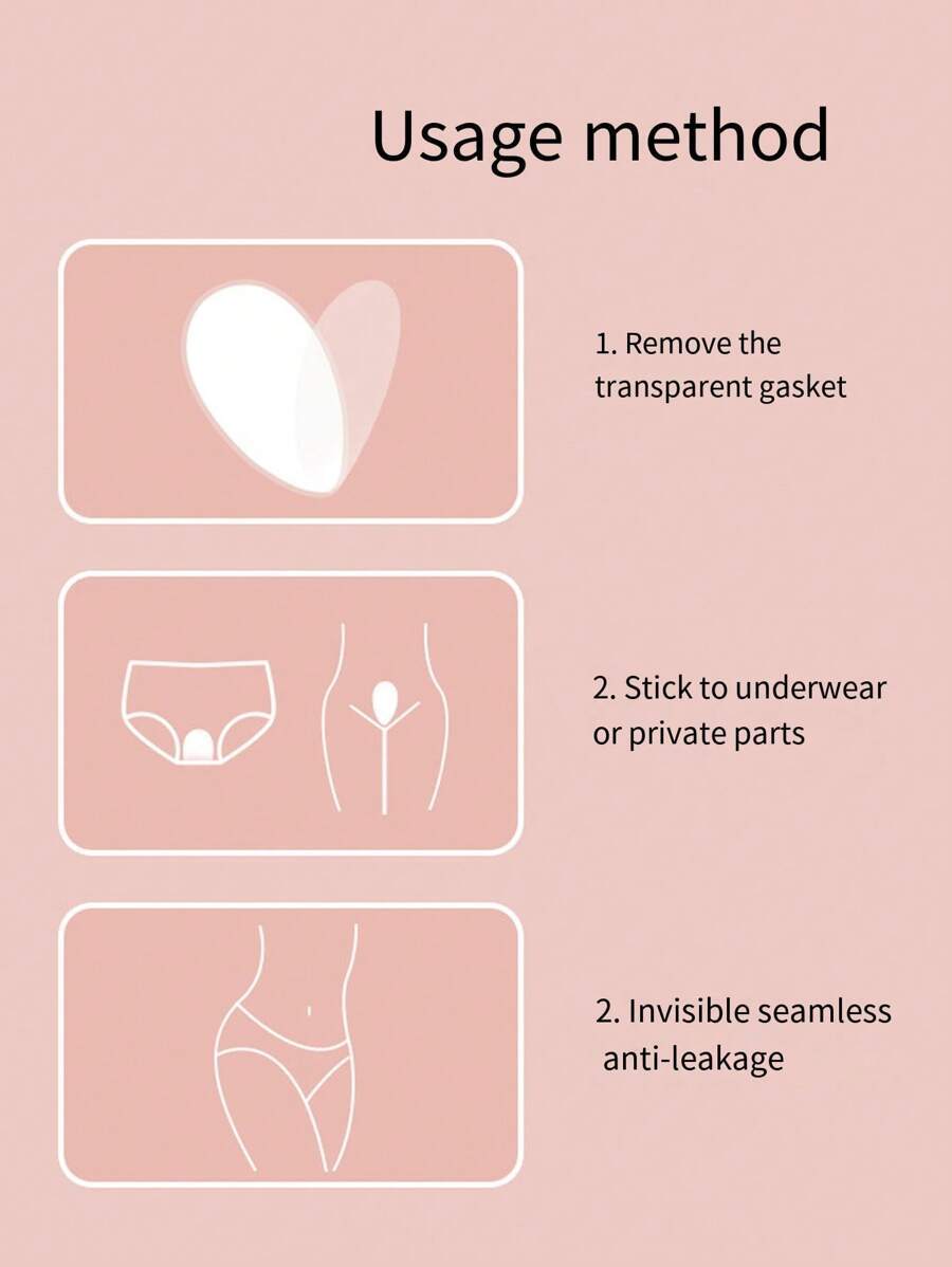 Women Private Stickers, Waterproof Silicone Adhesive Pad Circle, To Prevent Exposure, Infection And Embarrassment While Wearing Yoga Pants, Water Park Or Hot Spring Swimwear