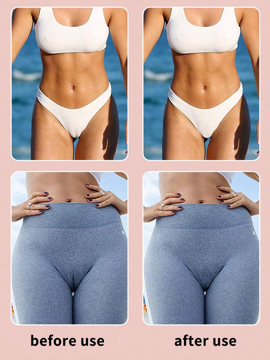 Women Private Stickers, Waterproof Silicone Adhesive Pad Circle, To Prevent Exposure, Infection And Embarrassment While Wearing Yoga Pants, Water Park Or Hot Spring Swimwear