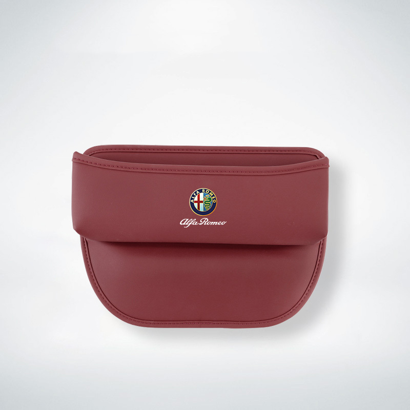📣HOT SALE🔥Exclusive Logo Leather Car Seat Storage Box