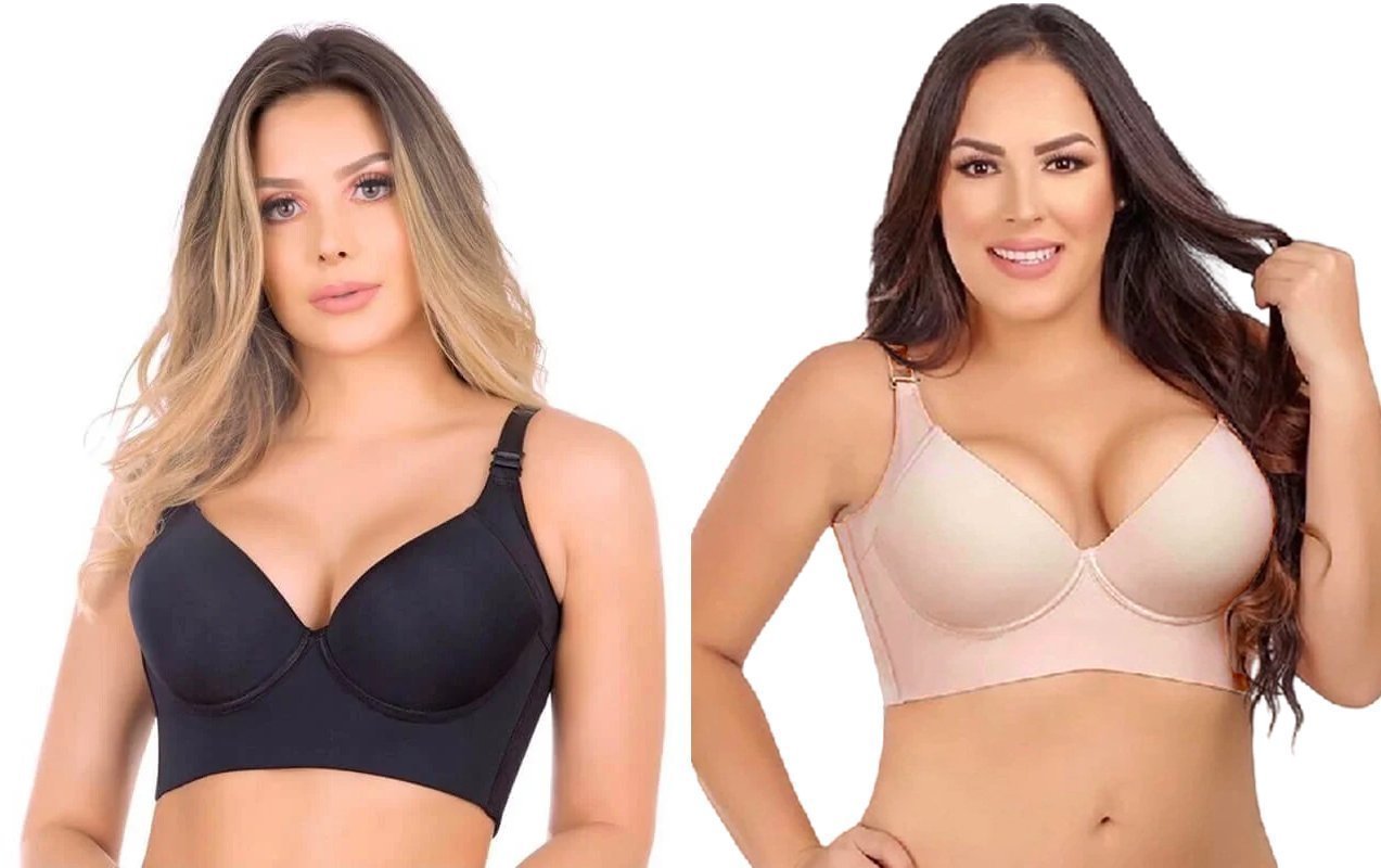 🔥Fashion Deep Cup Bra🔥Bra with shapewear incorporated  (Size runs the same as regular bras)