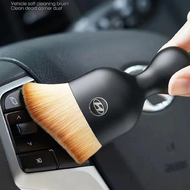 🔥Hot sale🔥Exclusive logo car interior cleaning multi-tool brush(2PCS)