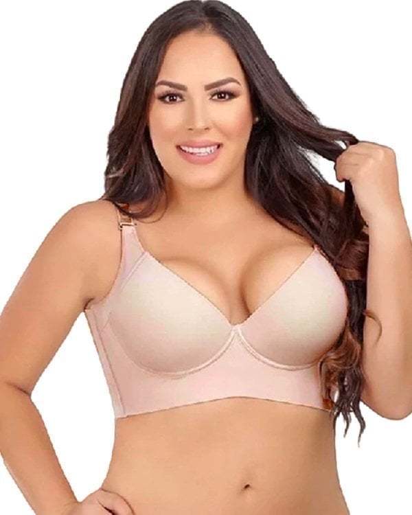 🔥Fashion Deep Cup Bra🔥Bra with shapewear incorporated  (Size runs the same as regular bras)